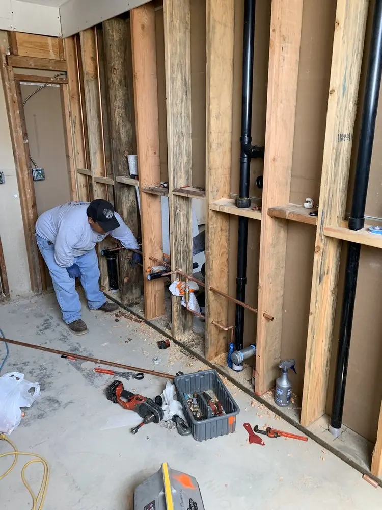 Commercial rough-in plumbing for Commercial Plumbing in Harlingen